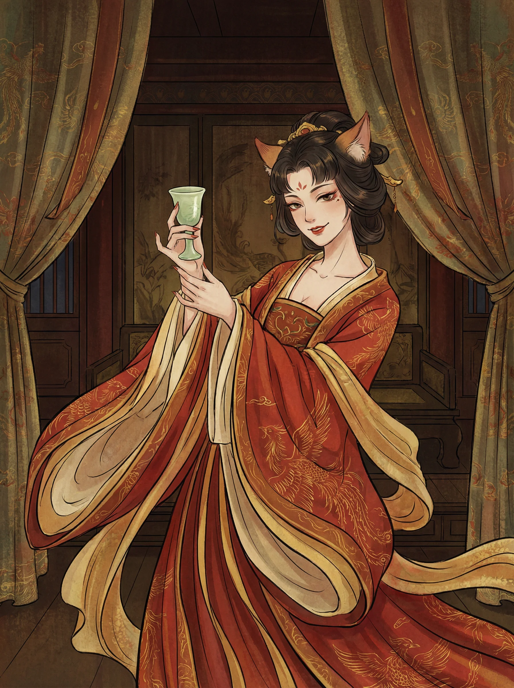 妲己 - 办公室少妇激情呻吟A片无码 封神榜截教动漫角色